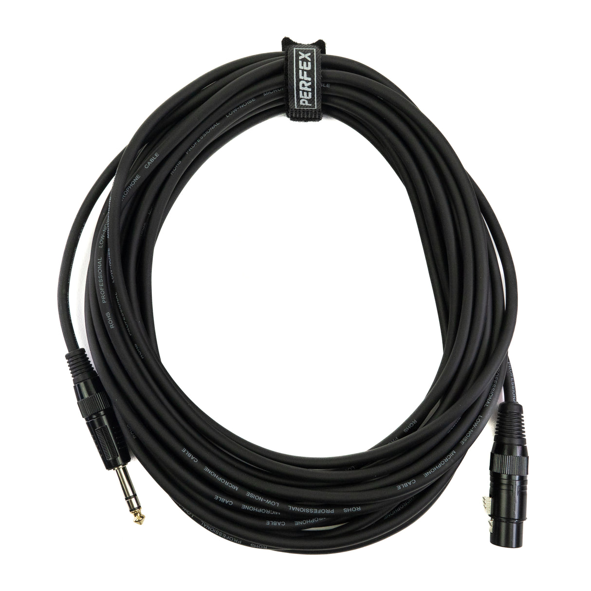 Perfex XLR femmina a jack bilanciato (10m)