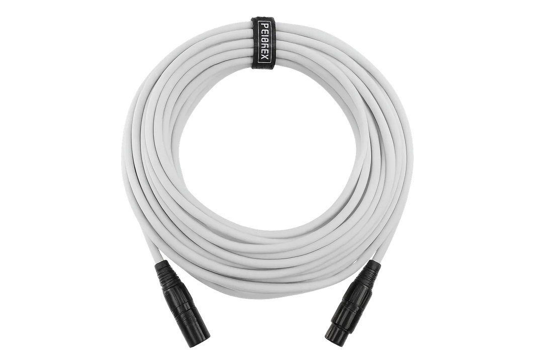 Perfex Cavo DMX 3-Pin (10m - Bianco)