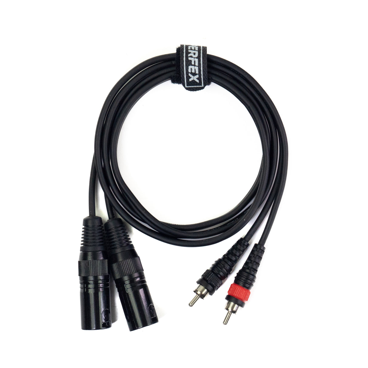 Perfex XLR maschio a RCA phono (1,3m)