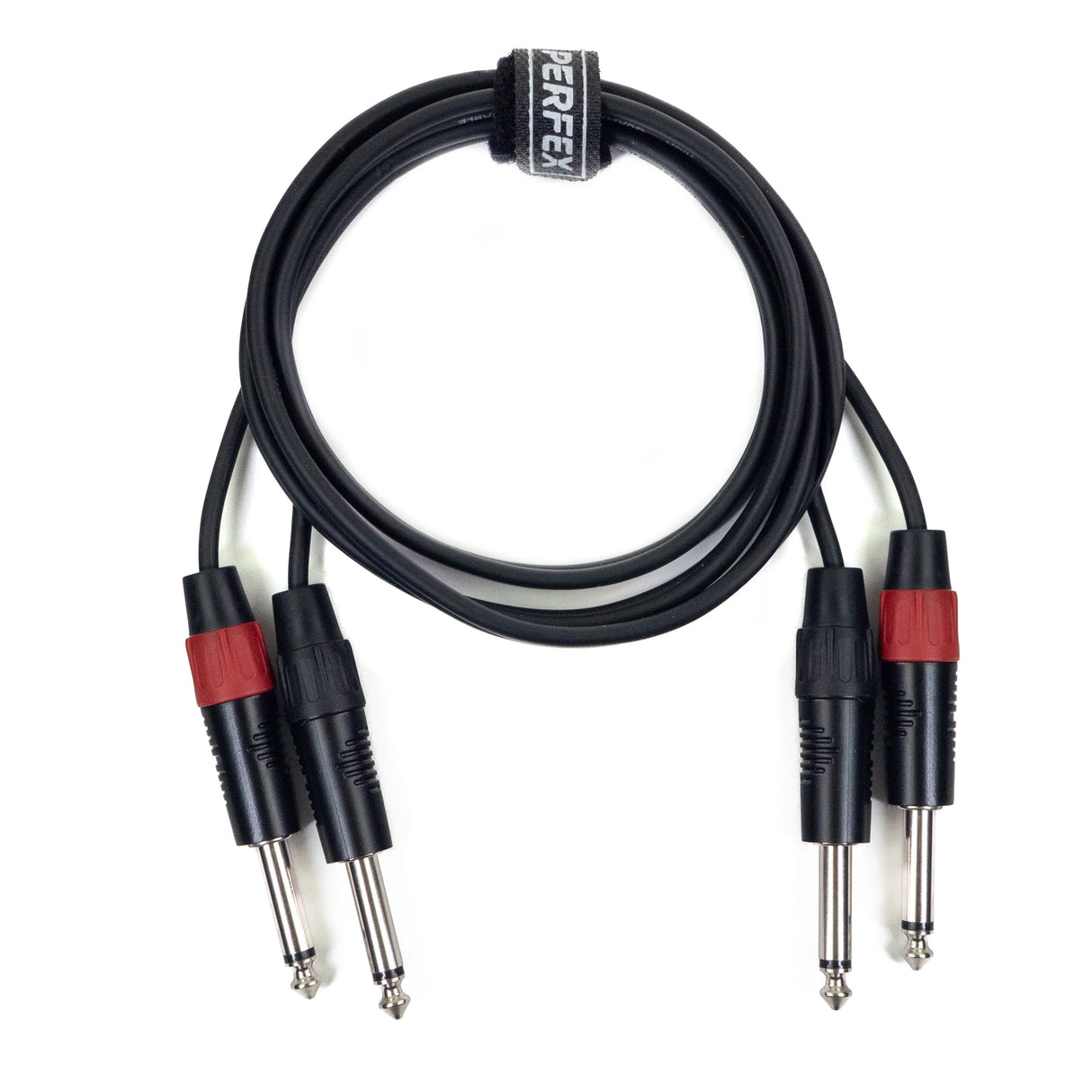 2x JACK TS til 2x JACK TS (1,3m)