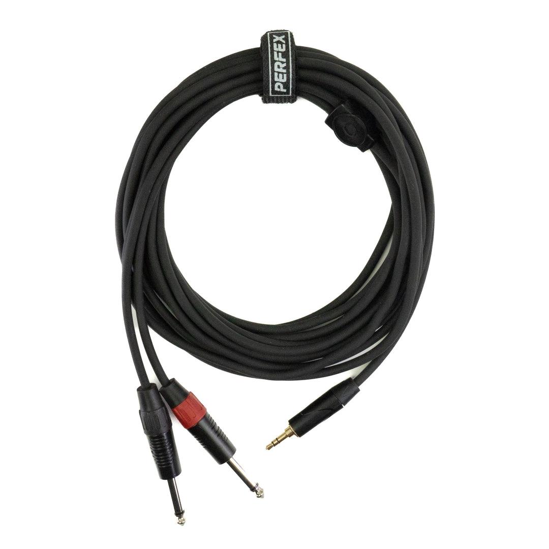 Perfex 2x Jack a Minijack 3,5mm Cavo (6m)