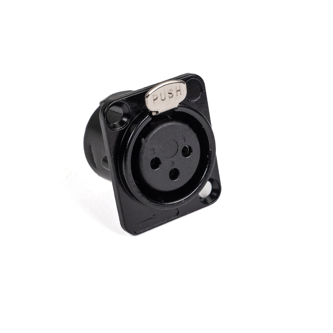 Perfex XLR Hun Chassis Stik (Nero)
