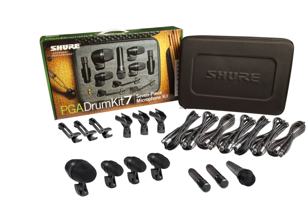 Shure PGA Drumkit 7 Pacchetto Microfoni per Batteria