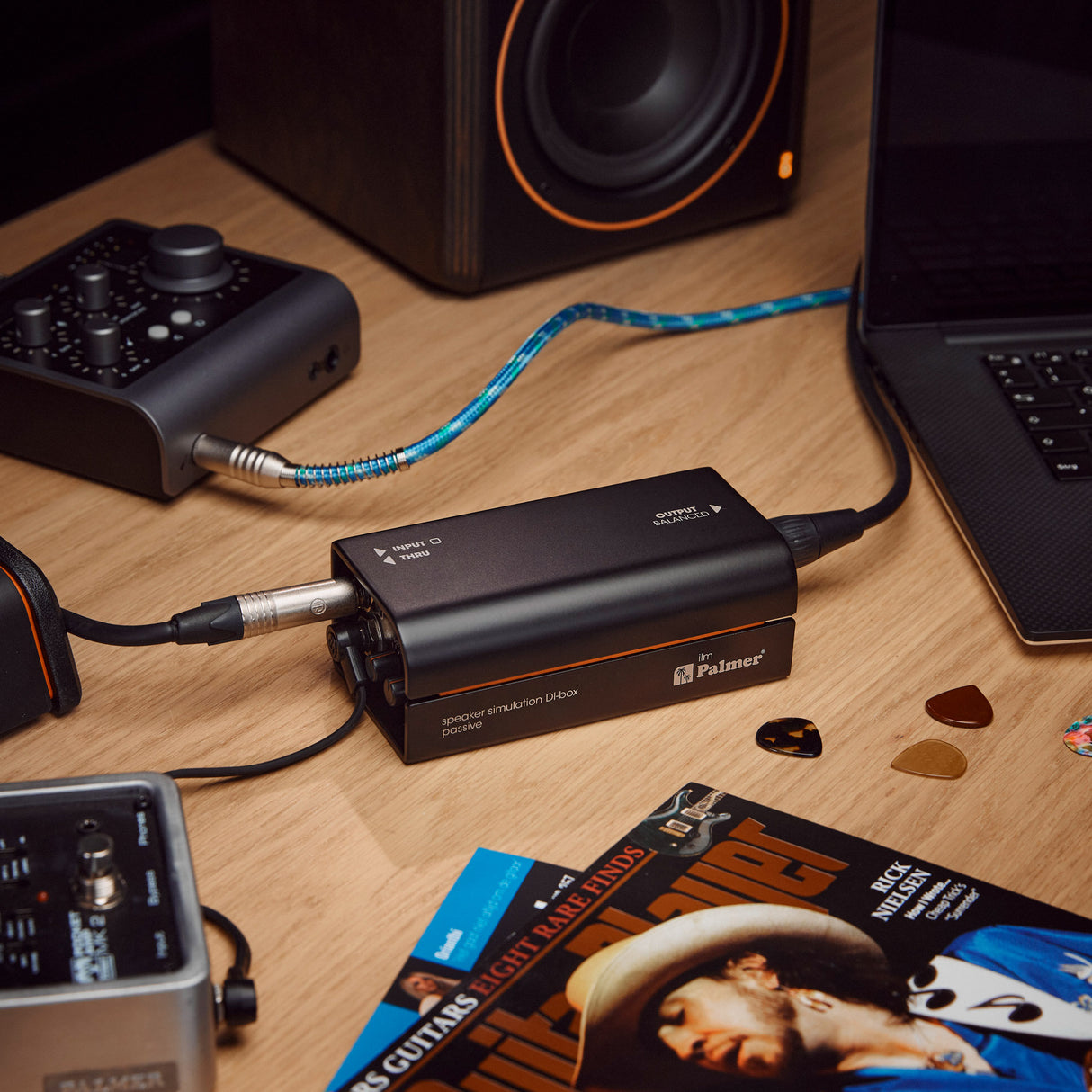 Palmer RIVER ilm - Passiv højttalersimulerings-DI-boks
