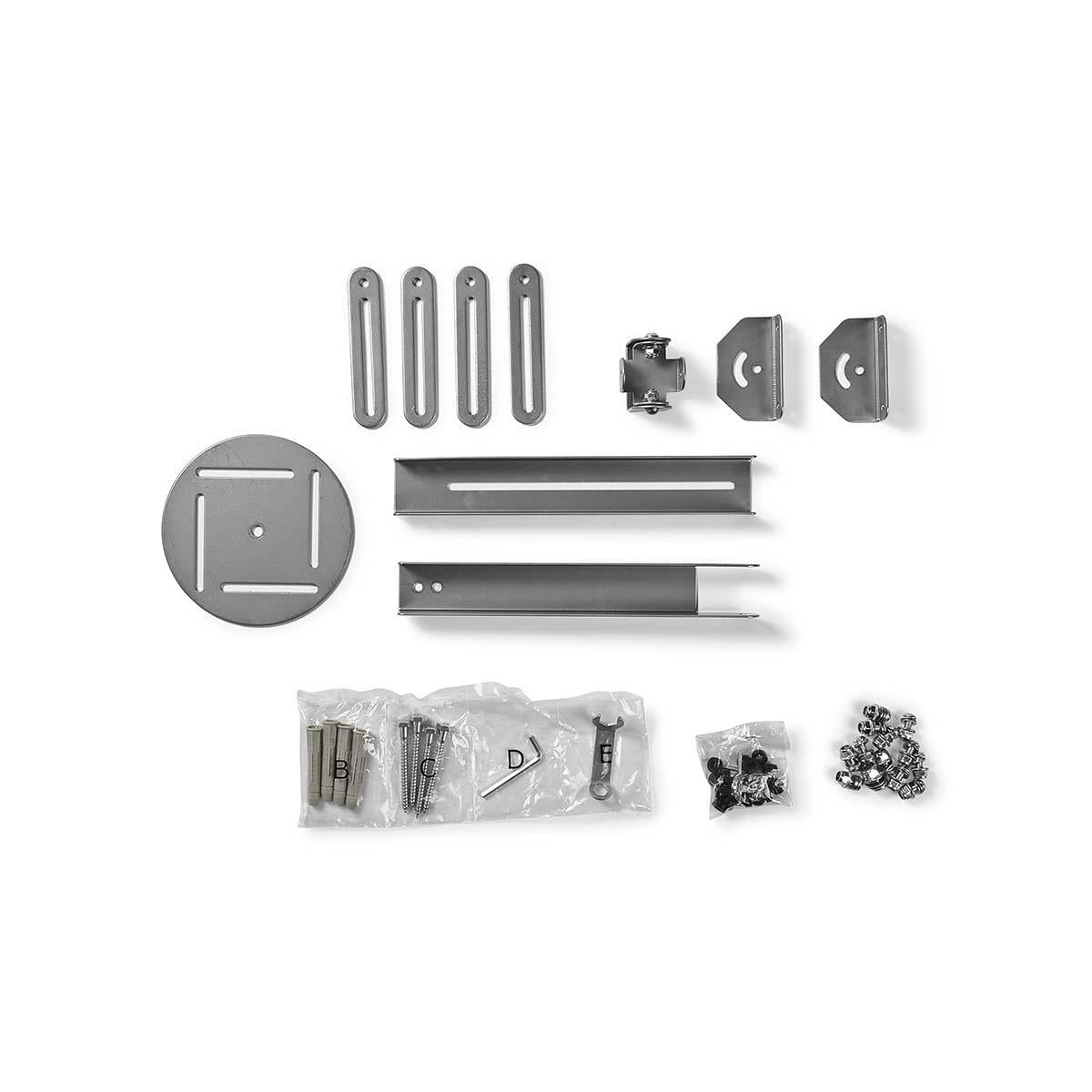 Projector Wall Mount Fully Movable (Silver, 10kg)