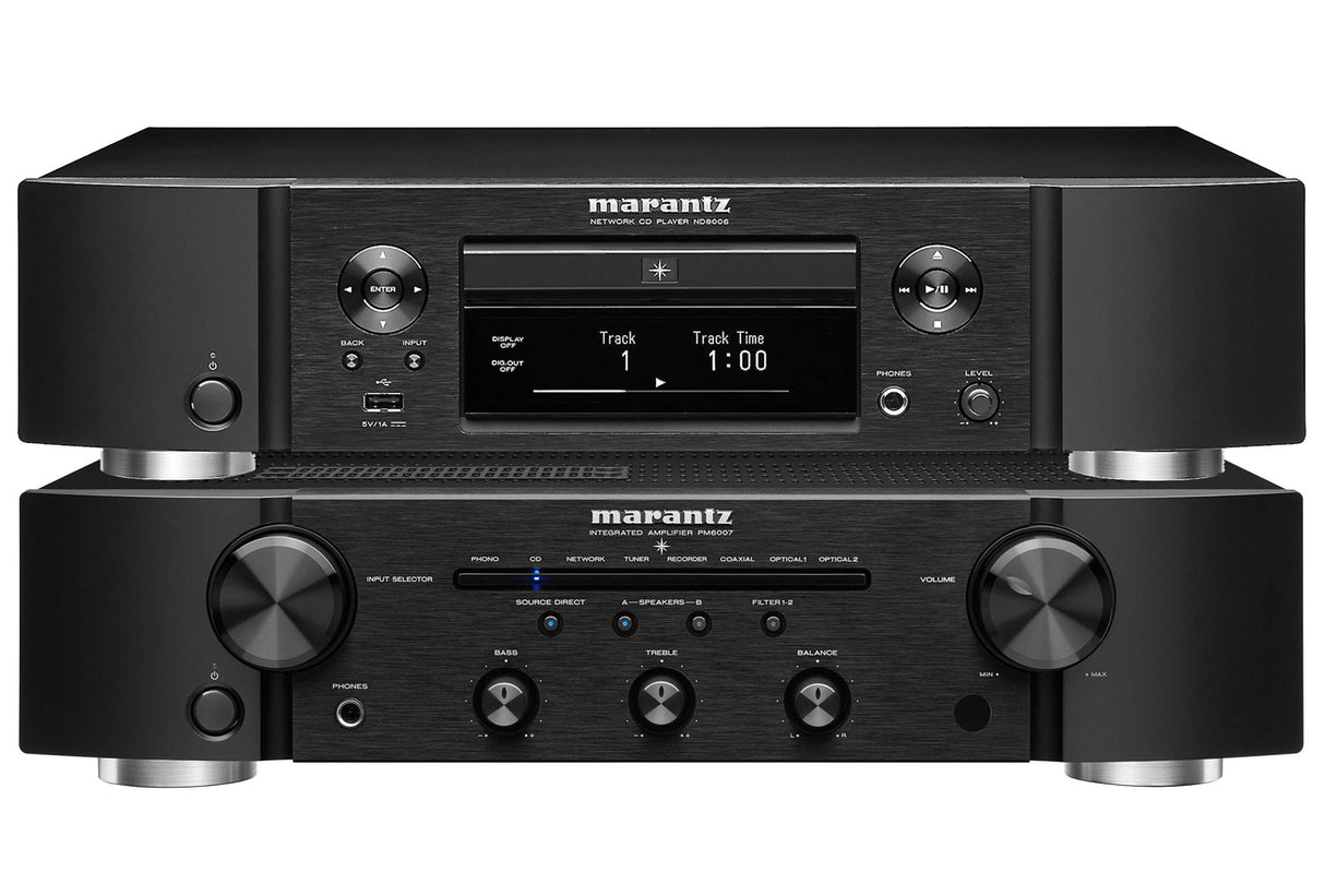 Marantz ND8006/PM6007, Black