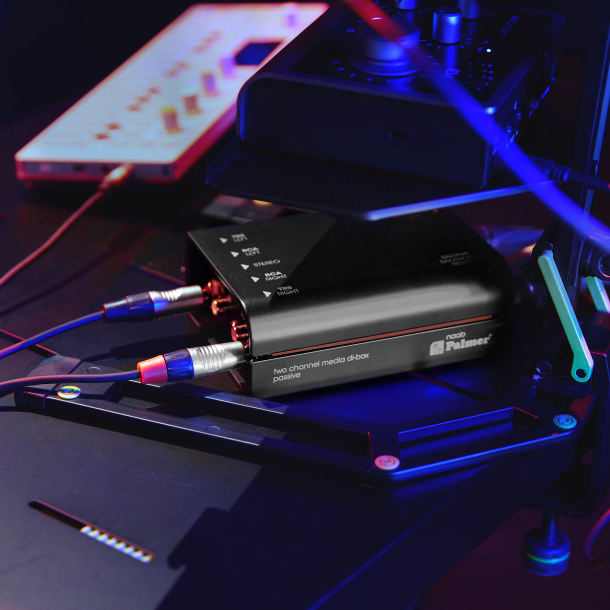 Palmer RIVER naab - Passiv 2-kanals DI-boks til medieanvendelse