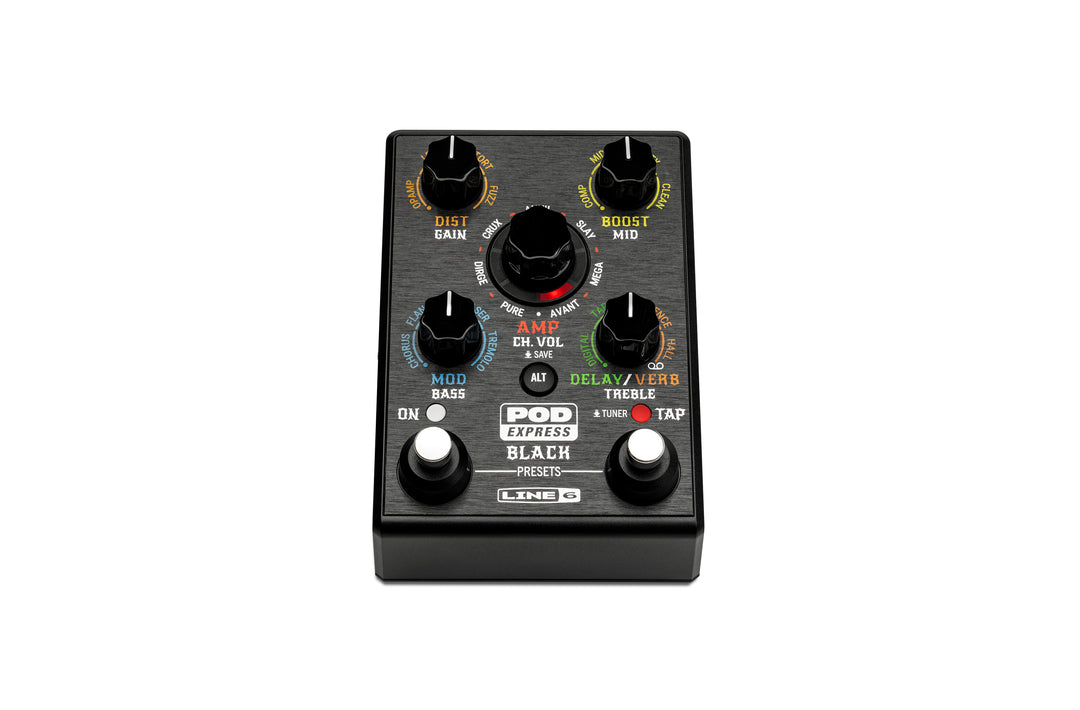Line6 Pod Express Black Guitar Multieffetto