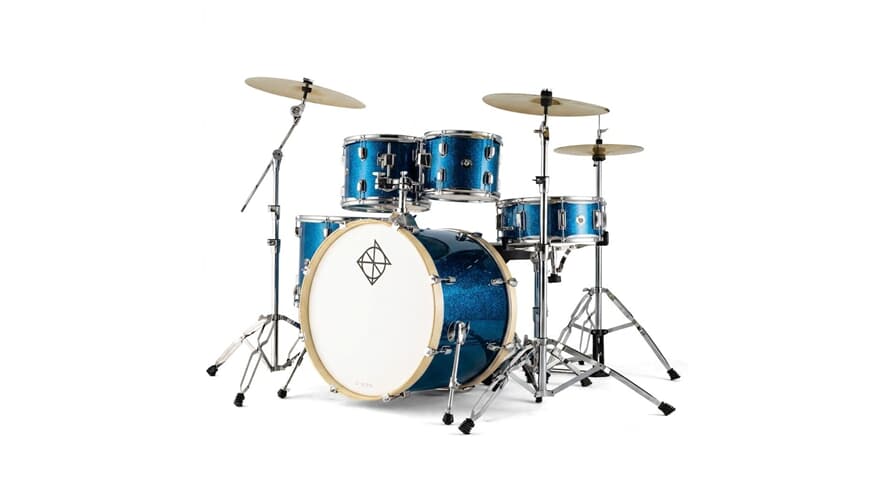 Dixon PODSP522AOBS-EU set di batteria Spark 22", Ocean Blue Sparkle