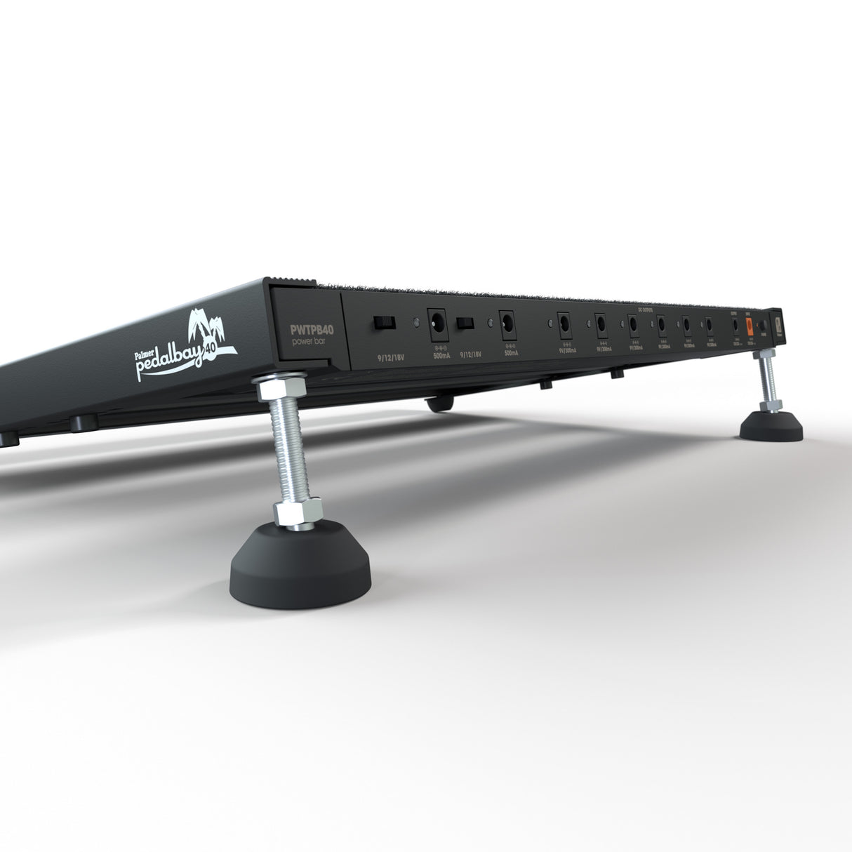 Palmer Pedalbay® 40 PB - Pedalboard inkl. WTPB40-strømbarre