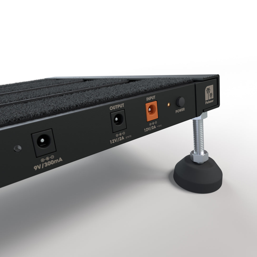 Palmer Pedalbay® 40 PB - Pedalboard incl. barra di alimentazione WTPB40