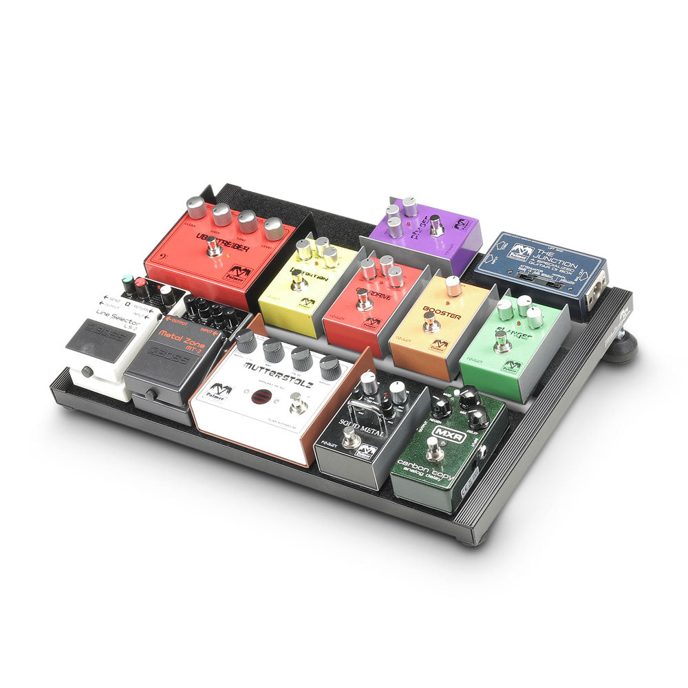 Palmer PEDALBAY® 40 - Pedalboard leggera con configurazione variabile e softcase protettiva, 45 cm