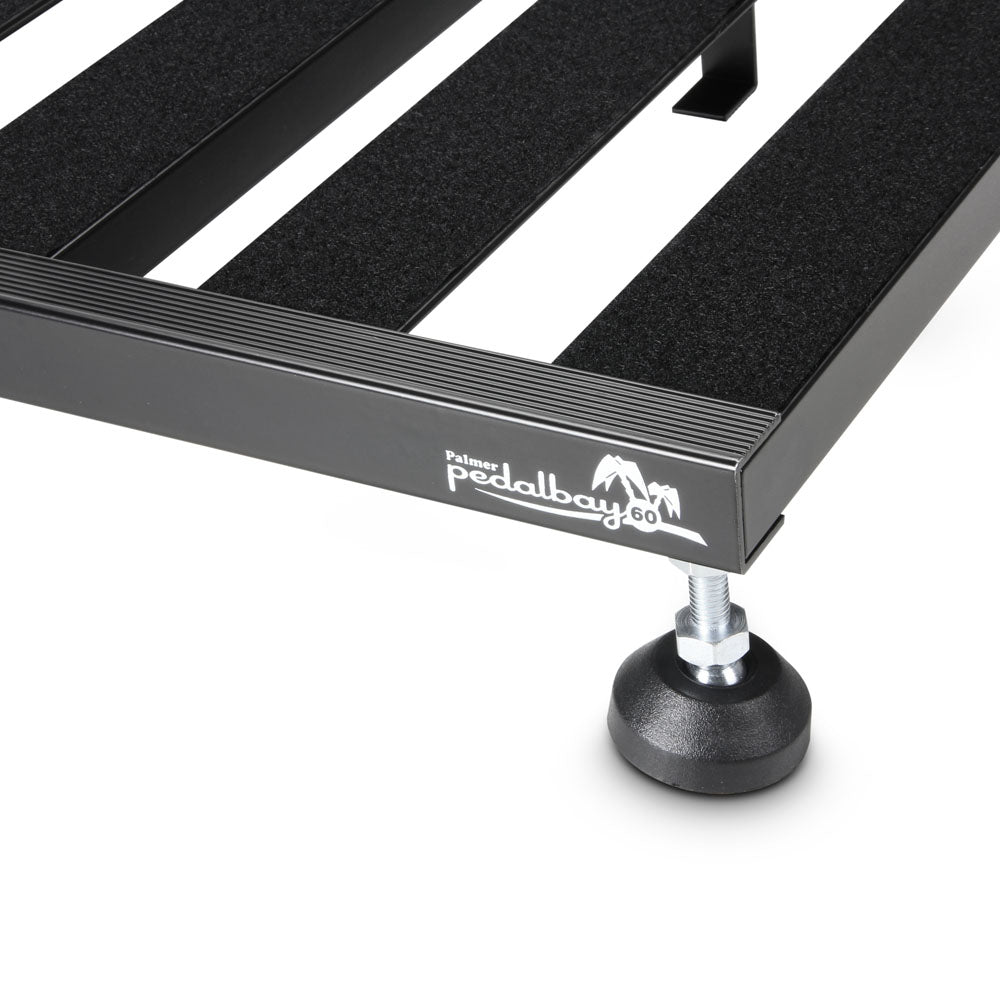 Palmer PEDALBAY® 60 - Pedalboard leggero e regolabile con softcase protettivo, 60 cm