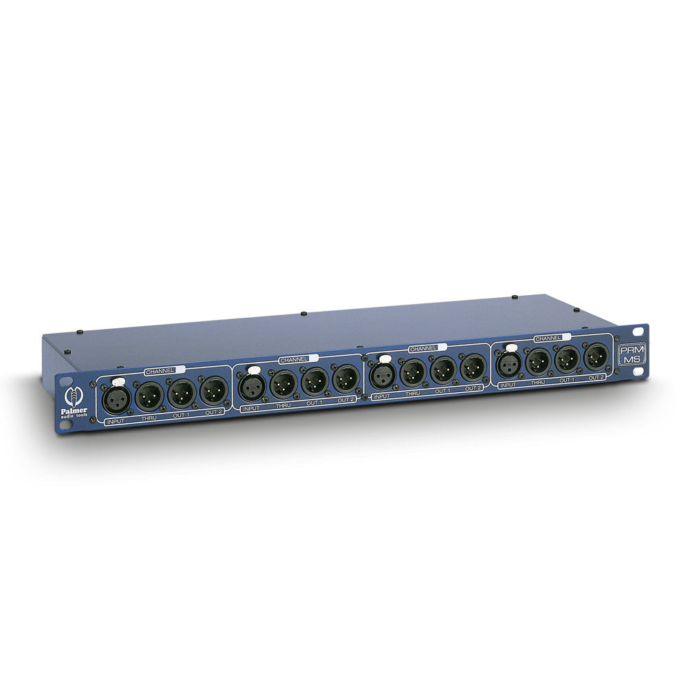 Palmer PRMMS - splitbox per Microfoni a 4 canali