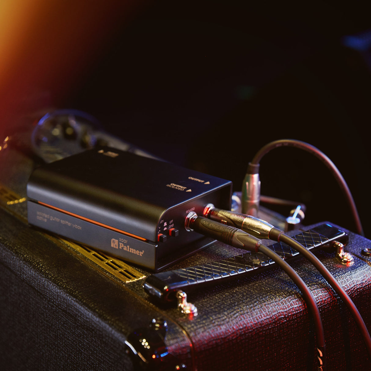 Palmer RIVER saar - Aktiv guitarsplitter Y-Box