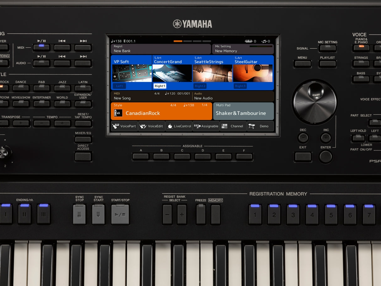Yamaha PSR-SX700 Tastiere (Nero)