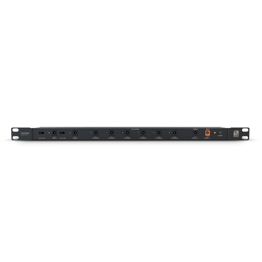 Palmer WT PB 40 RK - Unità di alimentazione con 8 uscite per montaggio rack