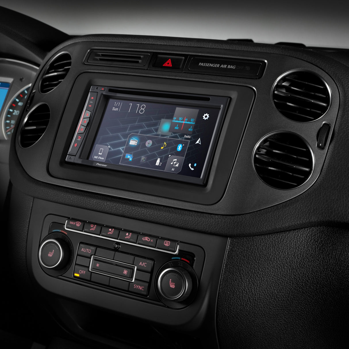 Pioneer AVIC-Z630BT Navigazione GPS, Bluetooth e Apple CarPlay Wireless