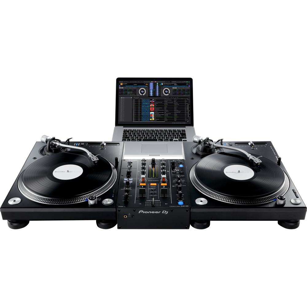 Pioneer DJ DJM-450 + PLX-1000 Bundle