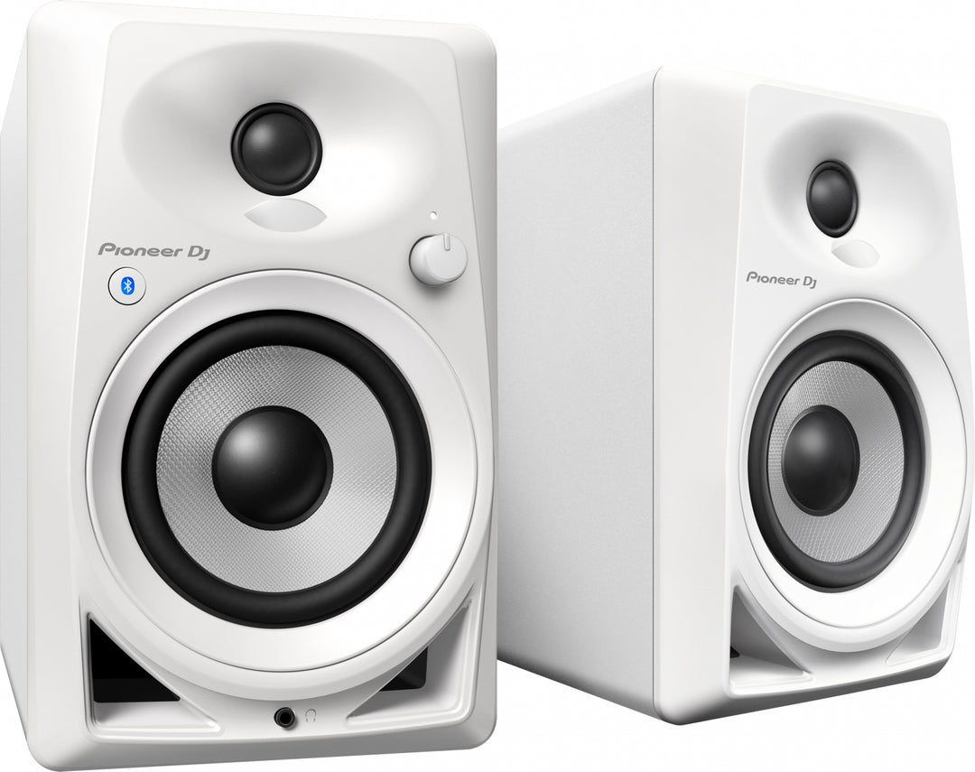 Pioneer DJ DM-40BT-W - Monitor da studio con Bluetooth (Bianco)