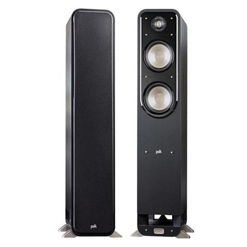 Polk Signature S55E Set di Altoparlanti da Pavimento (Nero)