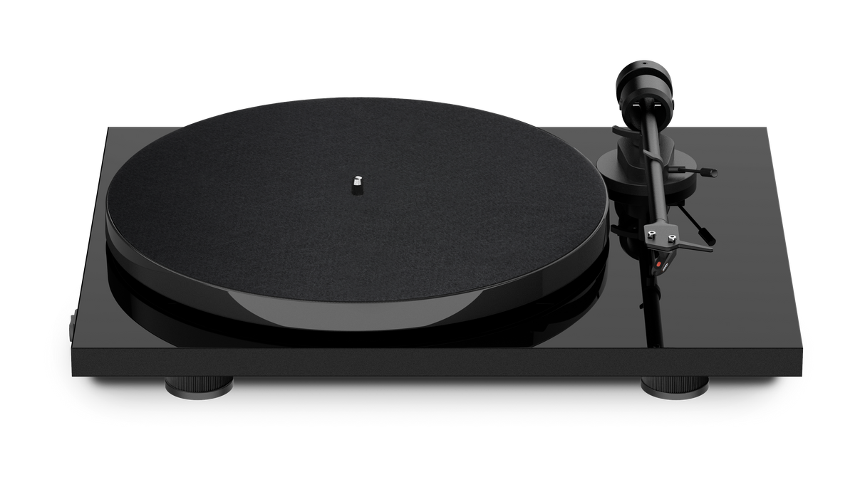 Pro-Ject E1 Phono SB OM5e Turntable (Gloss Black)