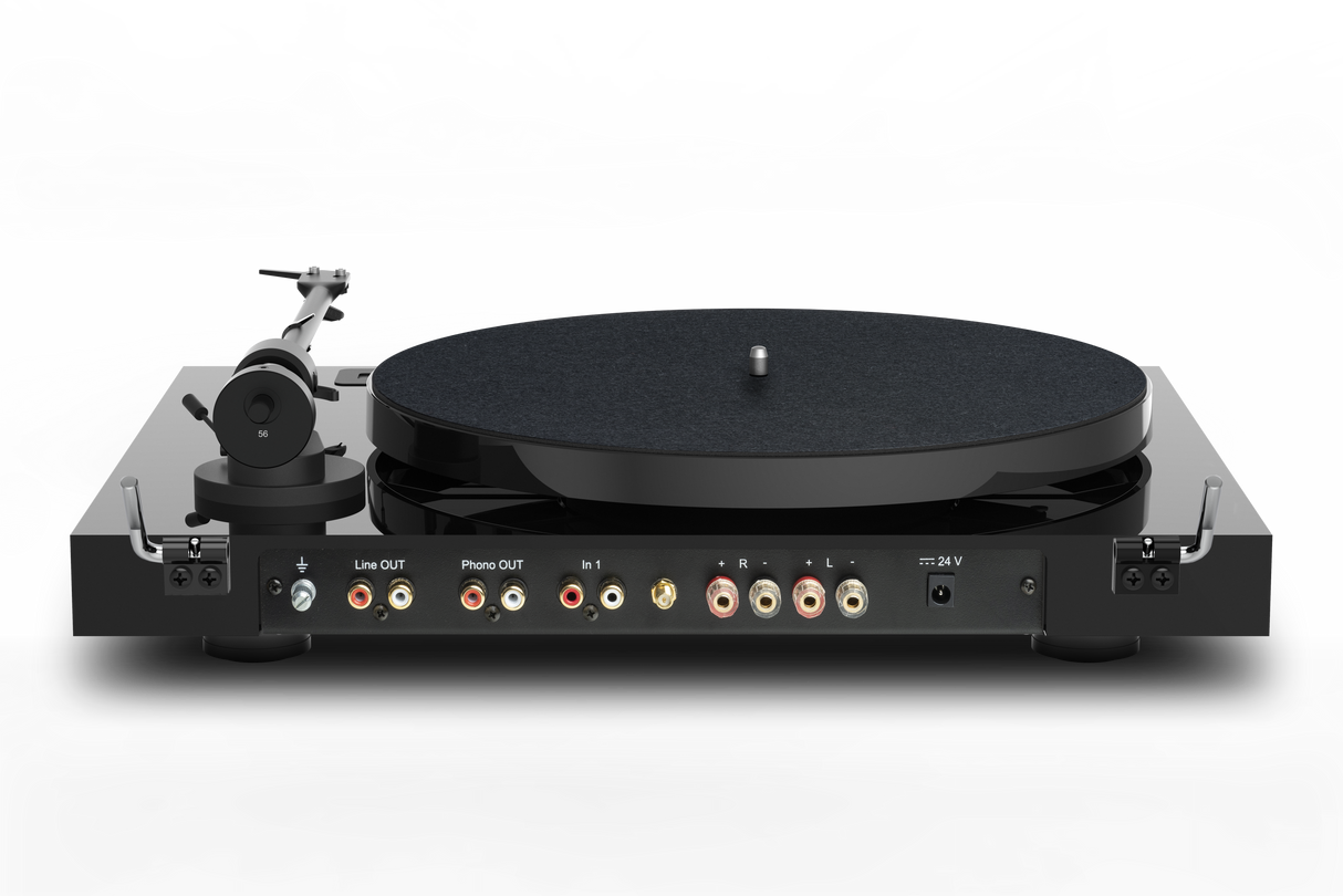 Pro-Ject Jukebox E1 OM5e Piano Turntable (Black)