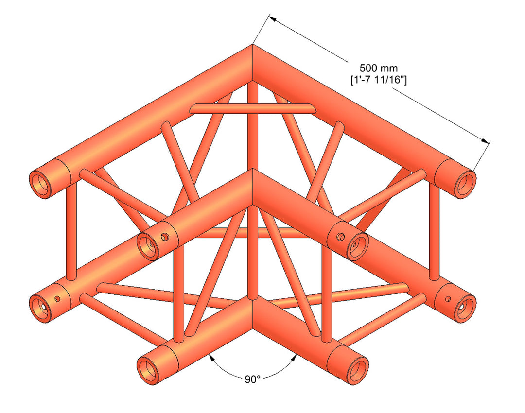 Milos QTB quatro angolo 2-vie 90°