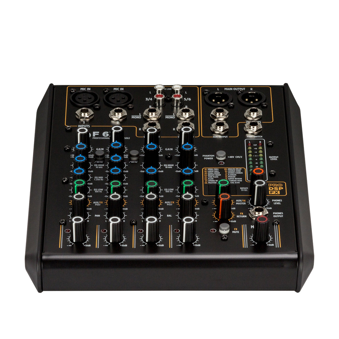 RCF mixer F 6X 6 canali e DSP