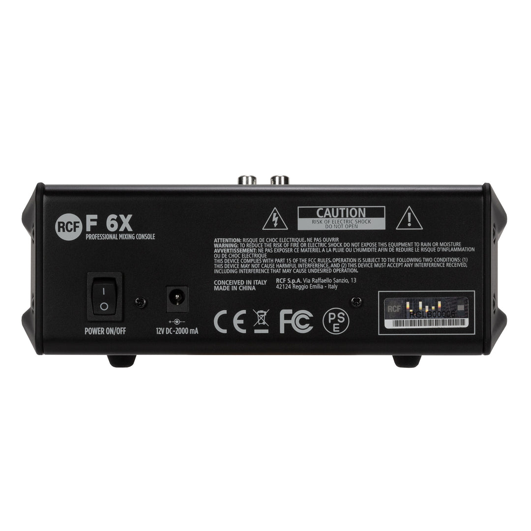 RCF mixer F 6X 6 canali e DSP