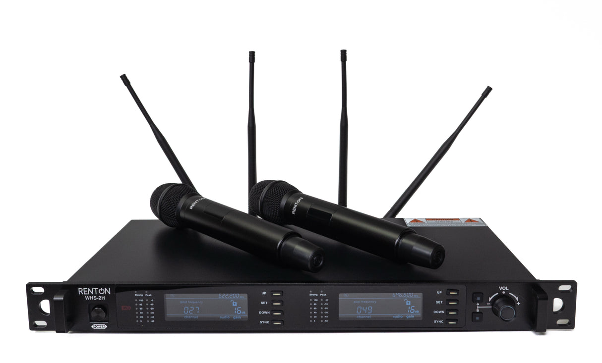Renton Sistema di microfoni wireless portatile a lunga distanza