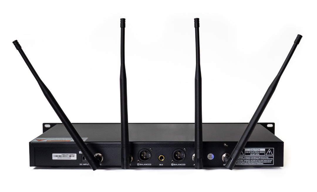 Renton Sistema di microfoni wireless portatile a lunga distanza