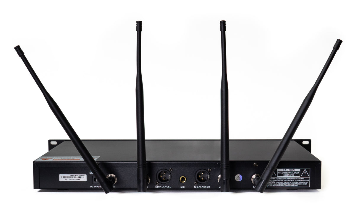 Renton Sistema di microfoni wireless portatile a lunga distanza