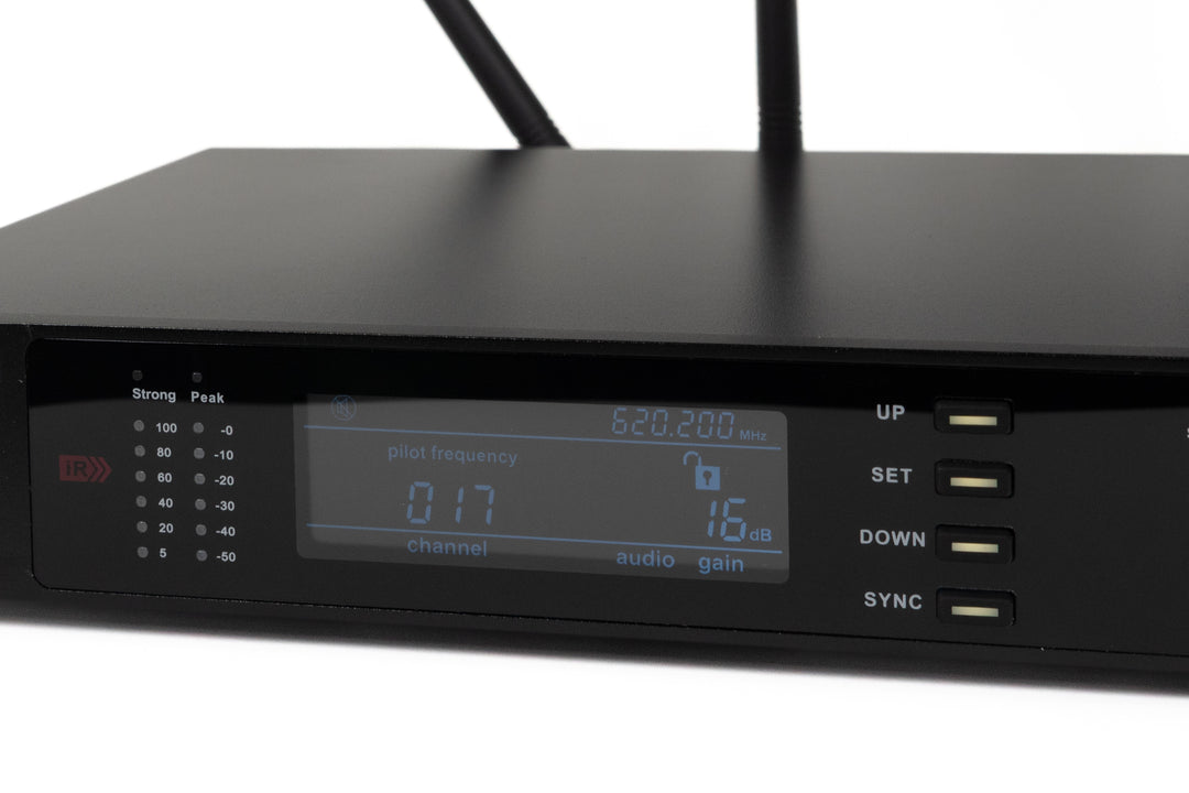 Renton Sistema di microfoni wireless portatile a lunga distanza