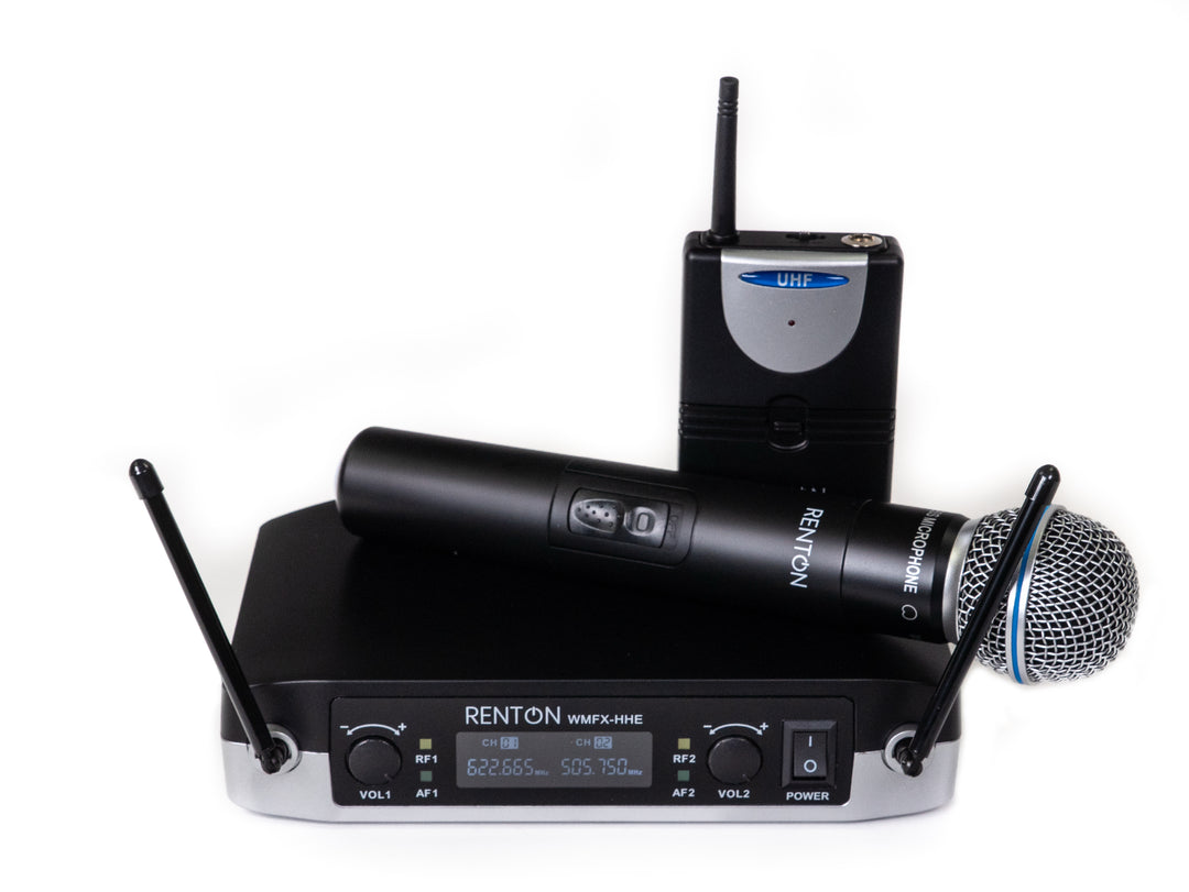 Renton WMFX Set combinato di microfoni wireless