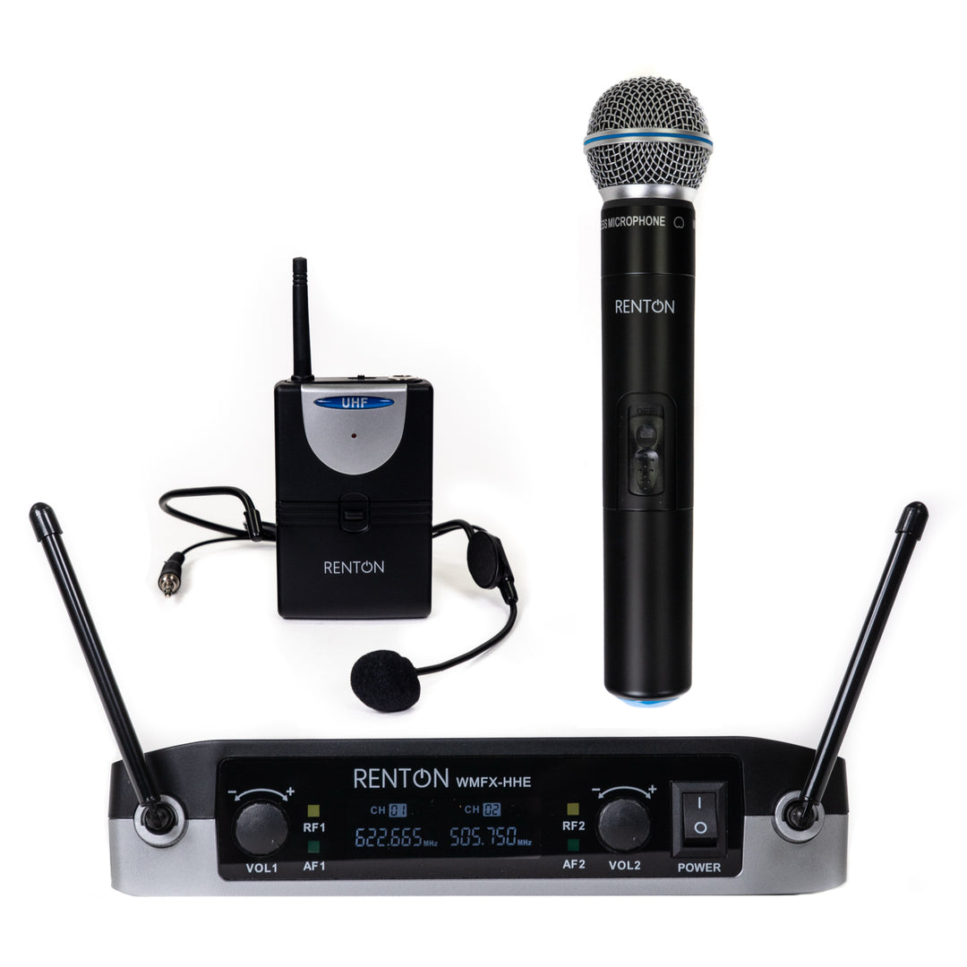 Renton WMFX Set combinato di microfoni wireless