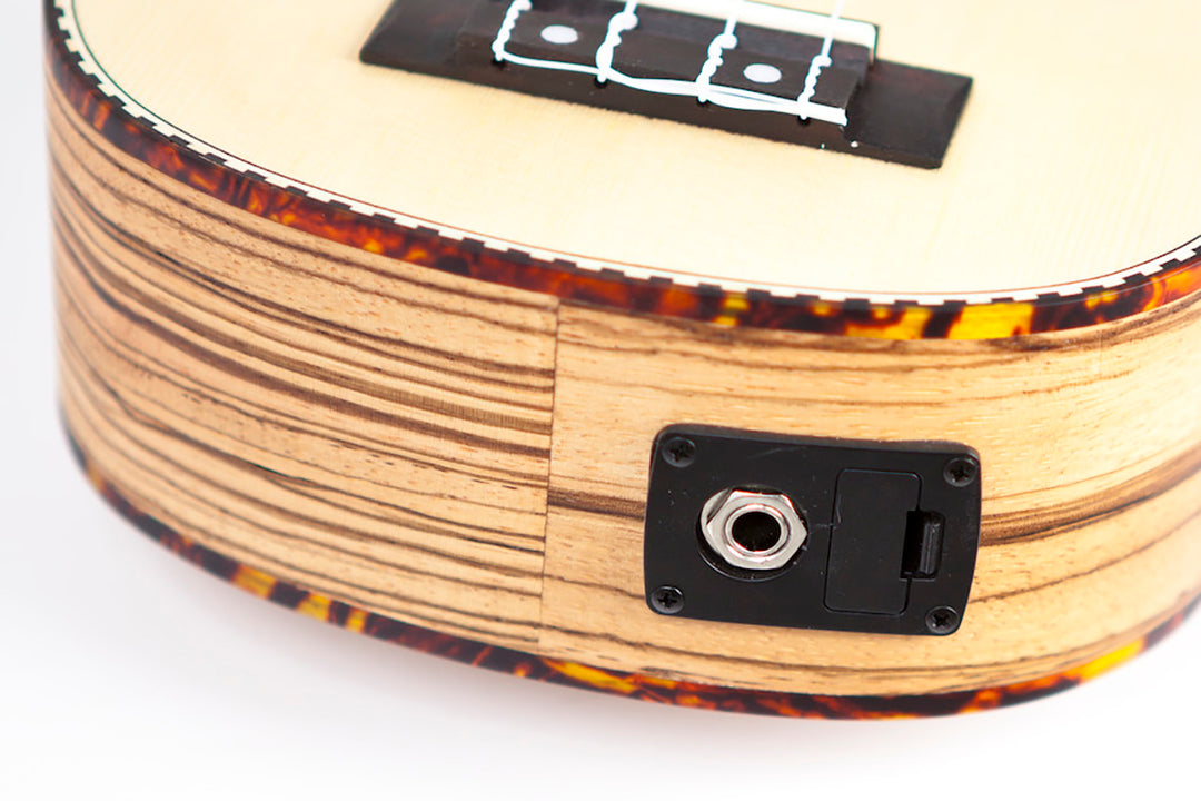 Reno RU210E Soprano Ukulele con Pickup e Accordatore (Naturale)