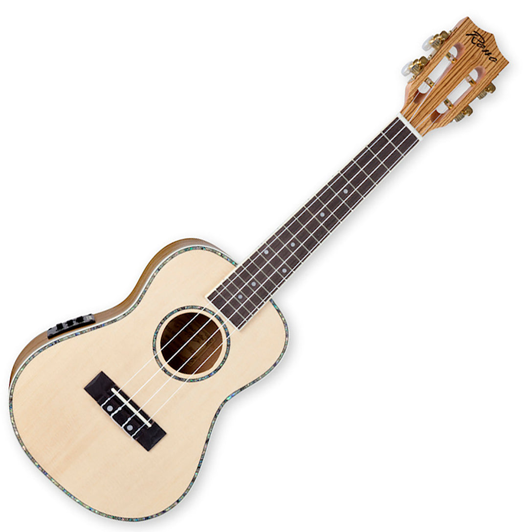 Reno RU320E Grand Concerto Ukulele con Pickup e Accordatore (Naturale)