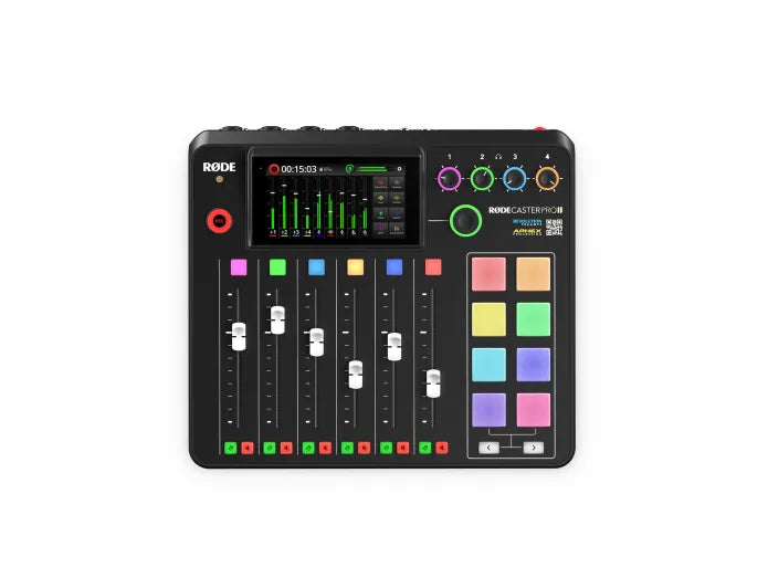 RØDE Rødecaster Pro II Pacchetto Podcast (2 Persone)
