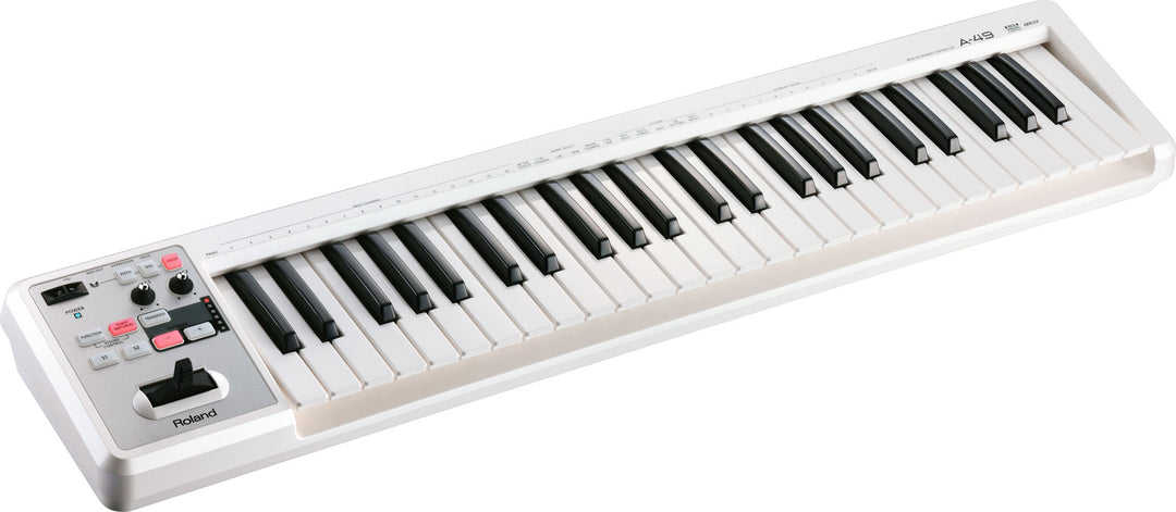 Roland A-49-WH MIDI-Keyboard (Bianco)