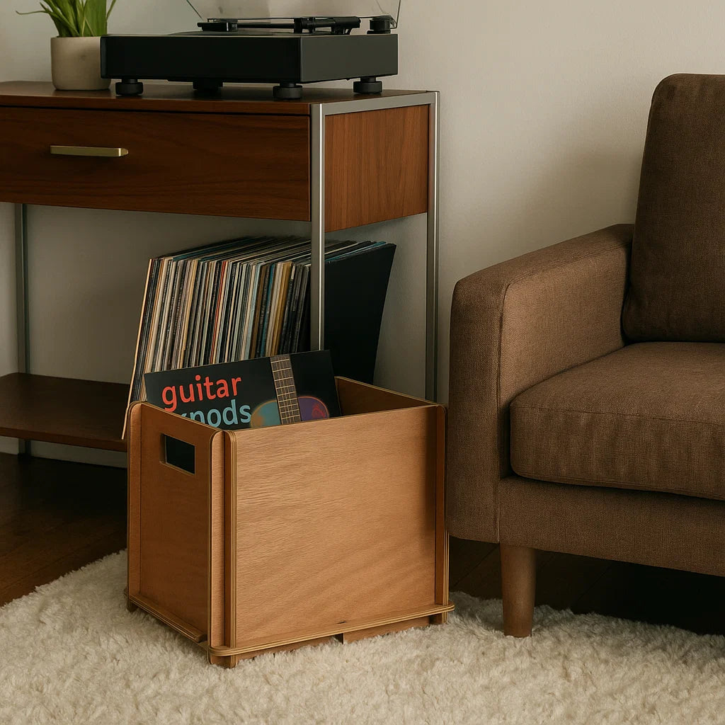 Studio 57 - Cassa per Vinili in Legno