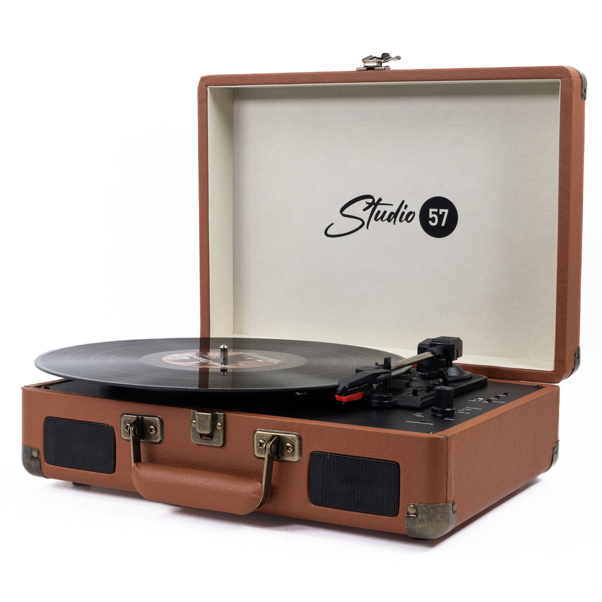 Studio 57 Dolly Turntable (Brown)