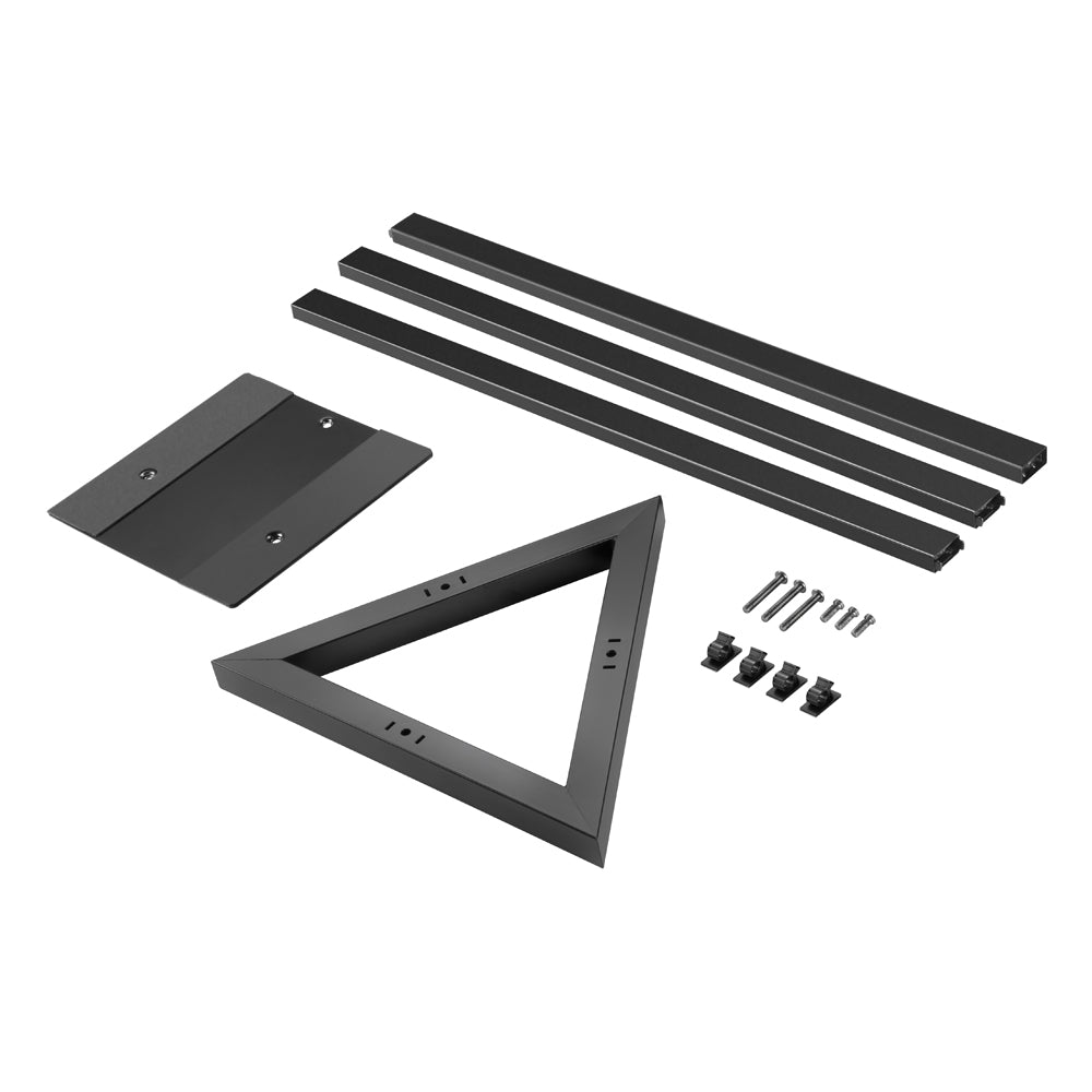 Adam Hall Stands SKDB 040 – robusto supporto per monitor da studio con ampio vassoio