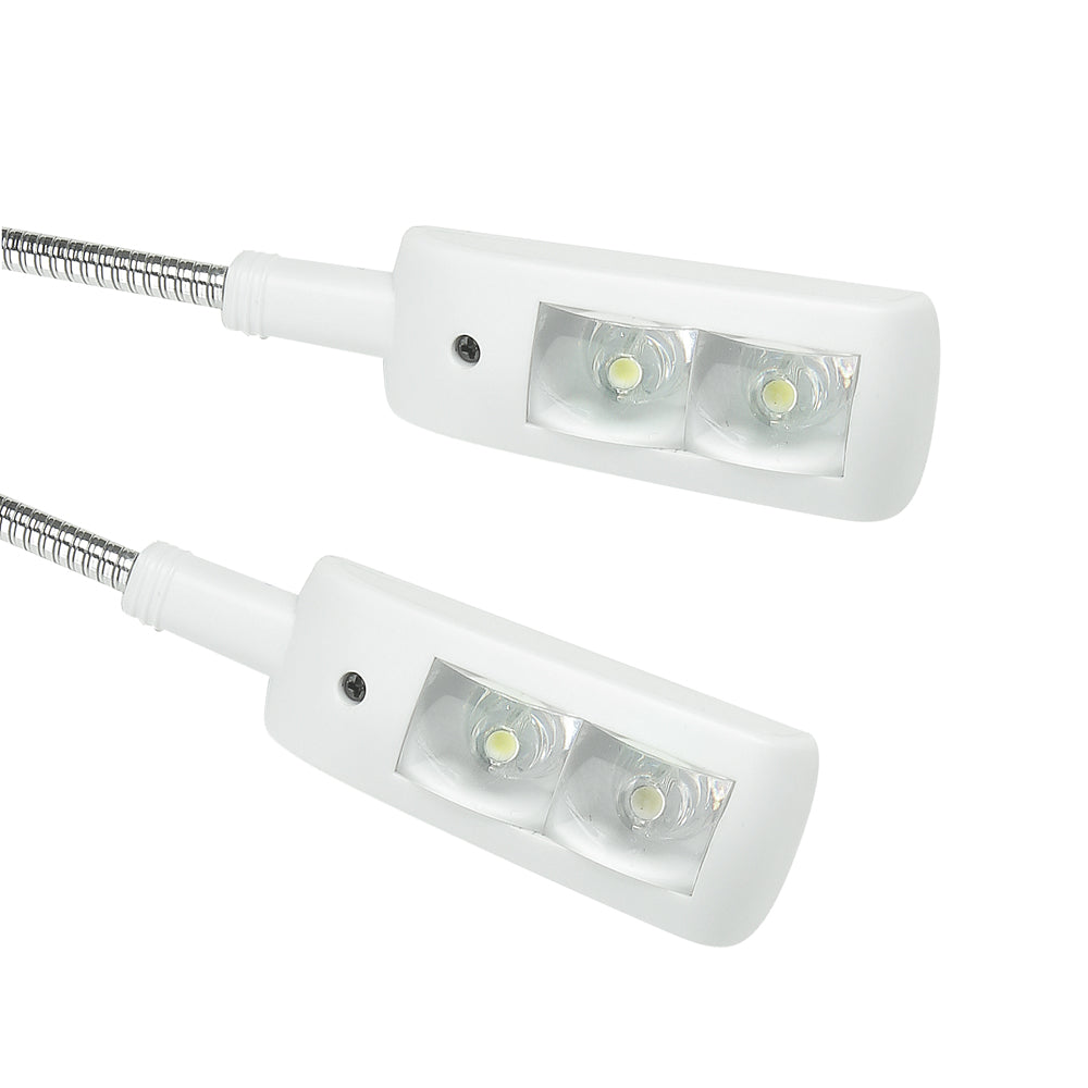 Adam Hall Stands SLED 2 PRO W - luce LED per leggio, bianca