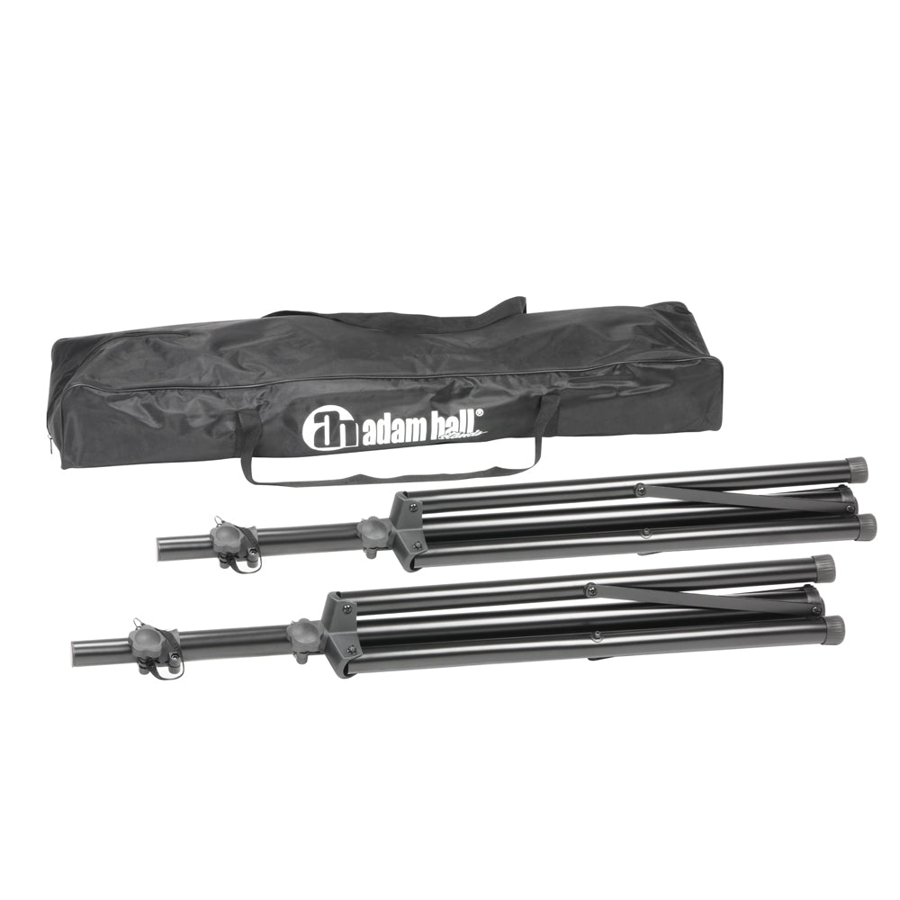 Adam Hall Stands SPS 023 SET - Set di supporti per altoparlanti: 2 supporti per altoparlanti con borsa