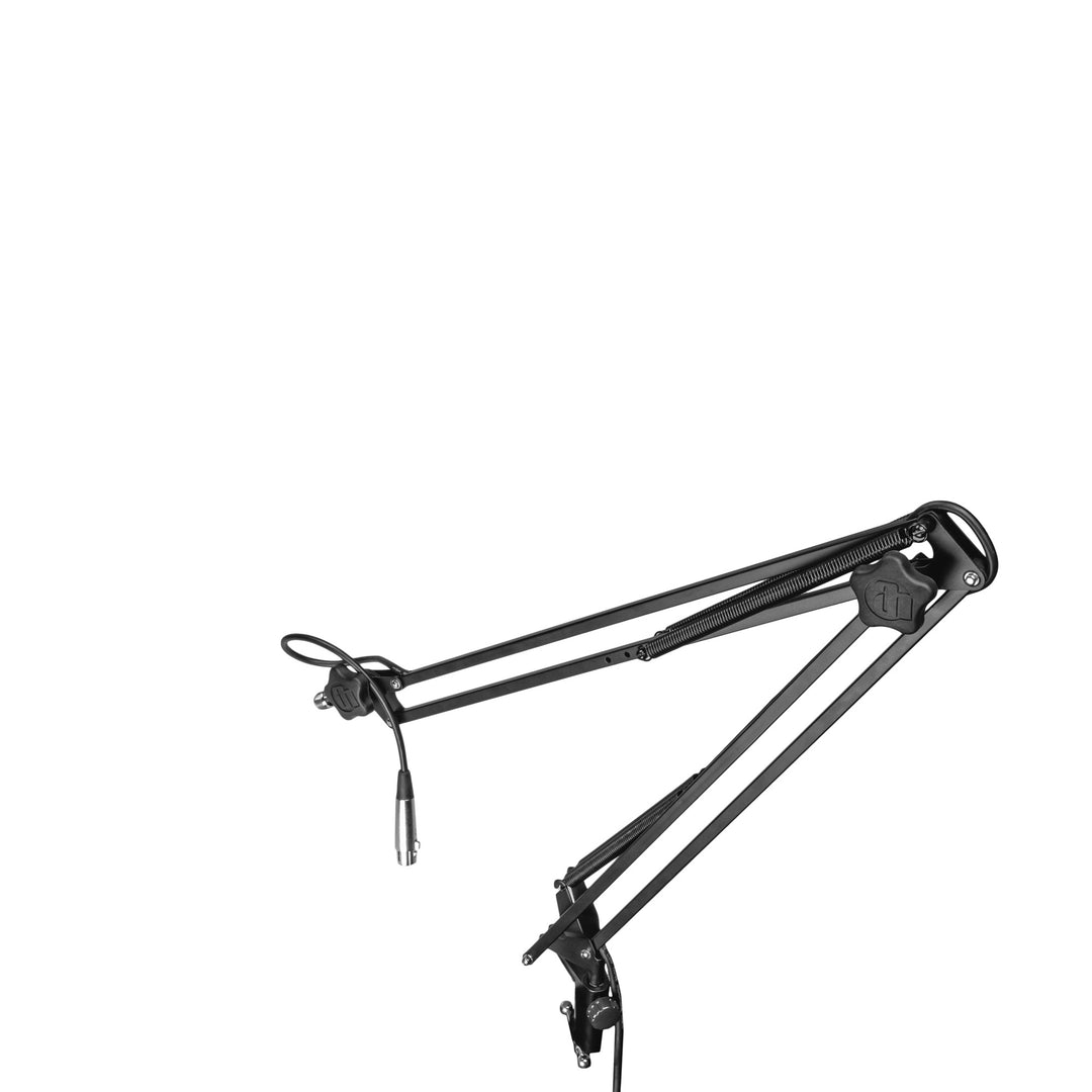 Adam Hall Stands S TBA 01 - Braccio per microfono da tavolo con cavo XLR integrato