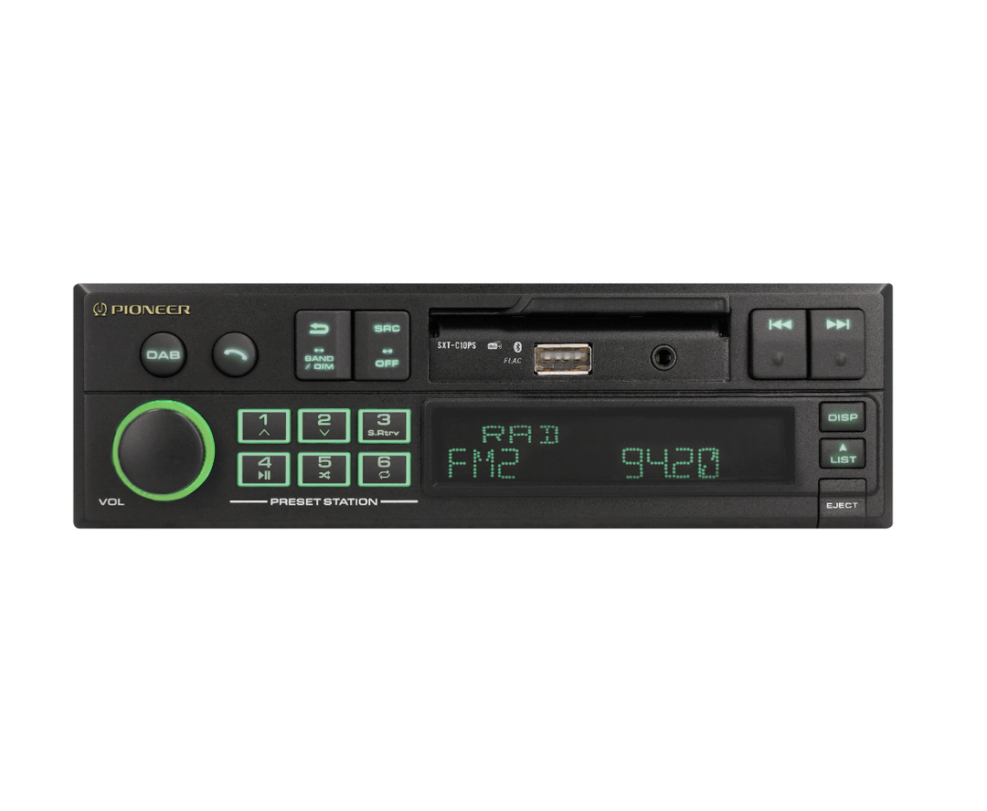 Pioneer SXT-C10PS Autoradio retrò con DAB+ e Bluetooth