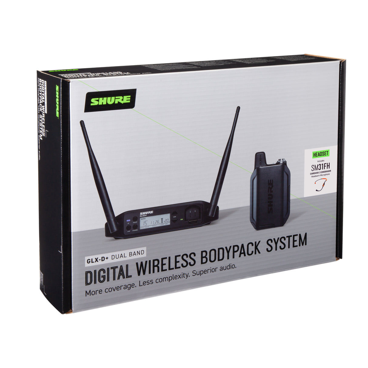 Shure GLXD14+ SM31 Wireless Headset