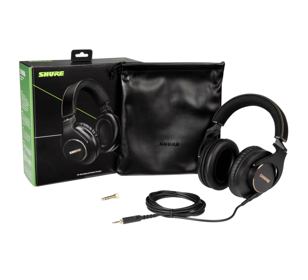 Shure SRH840A-EFS Cuffie da studio (Nero/Oro)