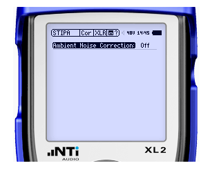 NTI XL 2 STIPA Analizzatore Audio e Acustico Portatile